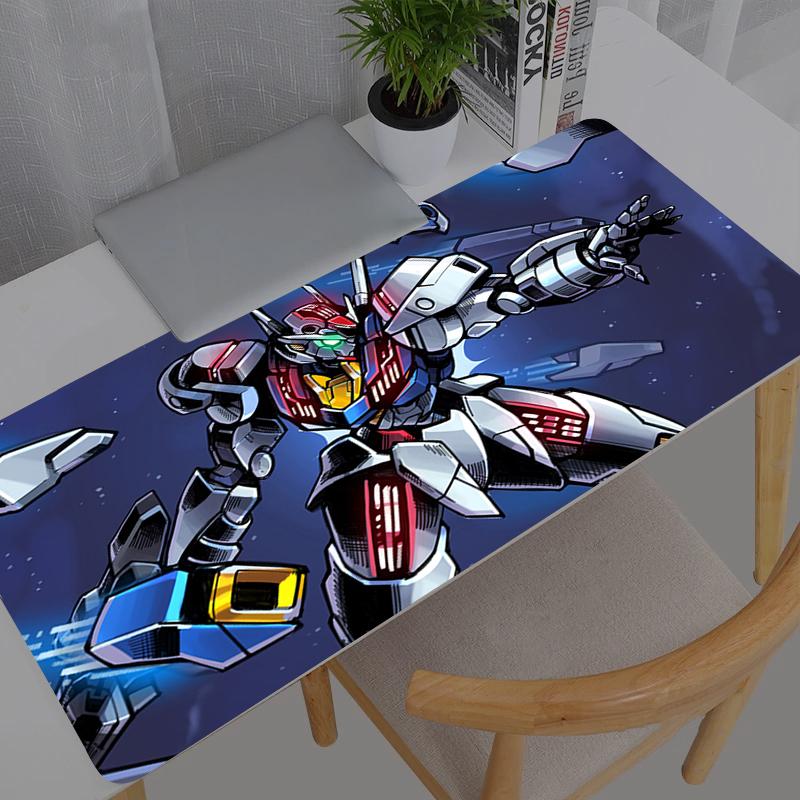 Large Mouse Pad Mobile Suit Gundam Anime Gamer Computer Desk Mat Modern Table Keyboard Laptop Carpet XXL Gaming Mousepad