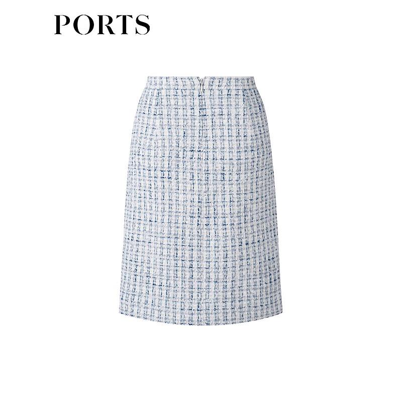 PORTS Women's Elegant Tweed Skirt