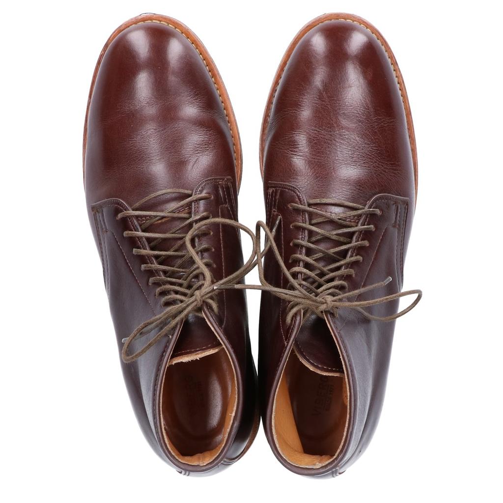 VIBERG 2030 Chromexcel Derby Stiefel/ Schuhe 7 1/2 Braun Gebraucht