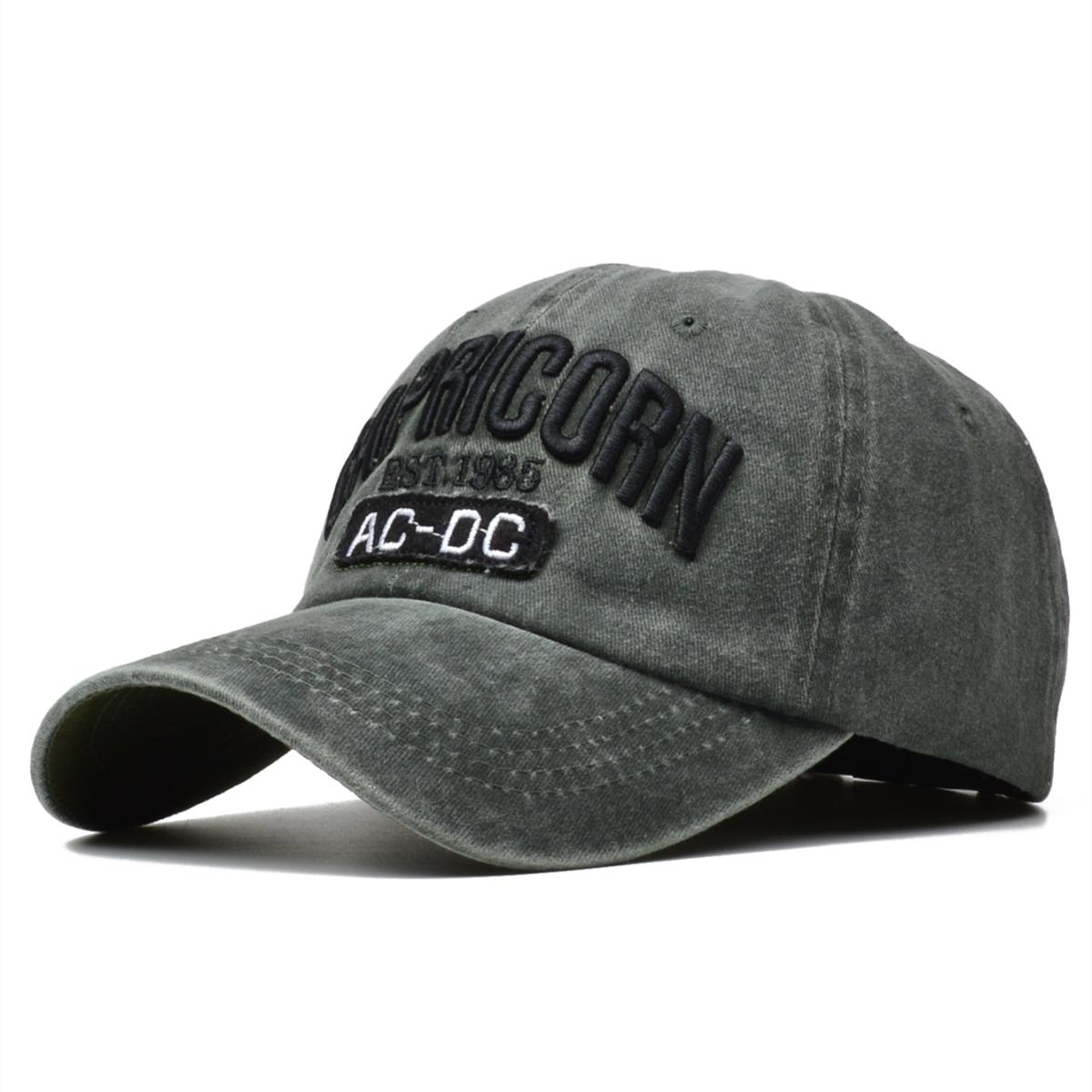 

Northwood Винтажные вымытые винтажные шляпы для мужчин и женщин, модные трехмерные вышитые буквы, солнцезащитные бейсболки 55-60 cm зелёный