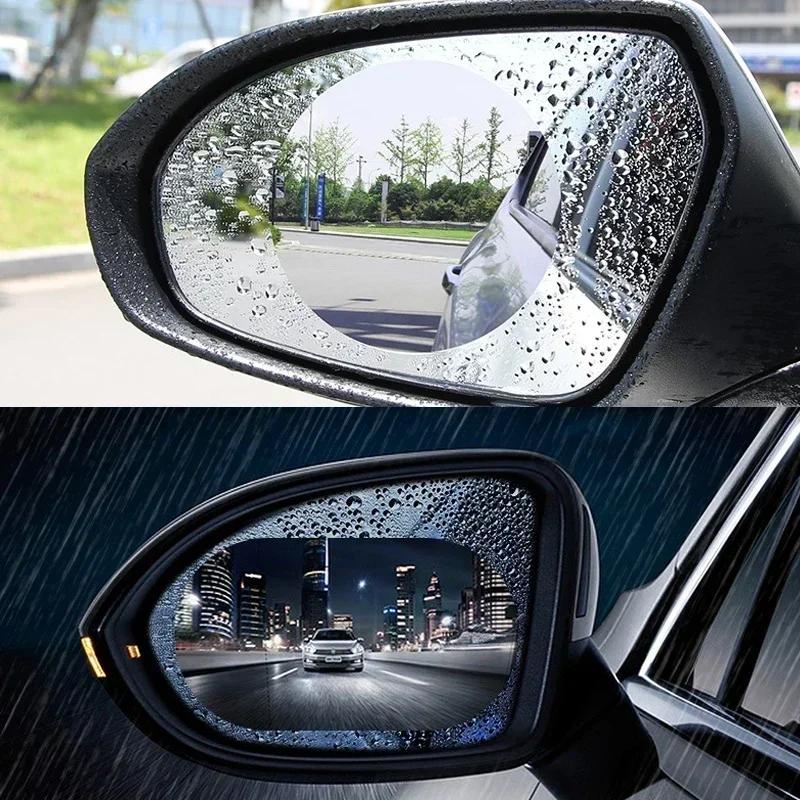 Car Rearview Mirror Rain & Fog Repellent - Clear View In Seconds, Anti - Raindrop & Defogging, Essential for Safe Driving