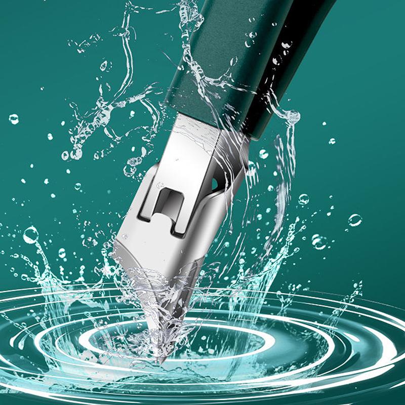 Professional Sharp Oblique Mouth Nail Clippers Trimmer Cutters Anti Sling Care Tools Chiropody Podiatry Stainless Foot Care Tool