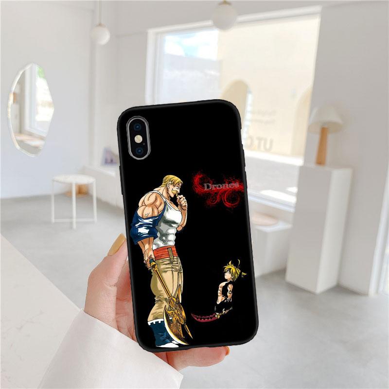 LO85 S-Seven D-Deadly Sin Soft Shell Phone Case for Redmi Note 8 9 Pro Max 9S 9T 9C NFC 8T 8A 10A A4