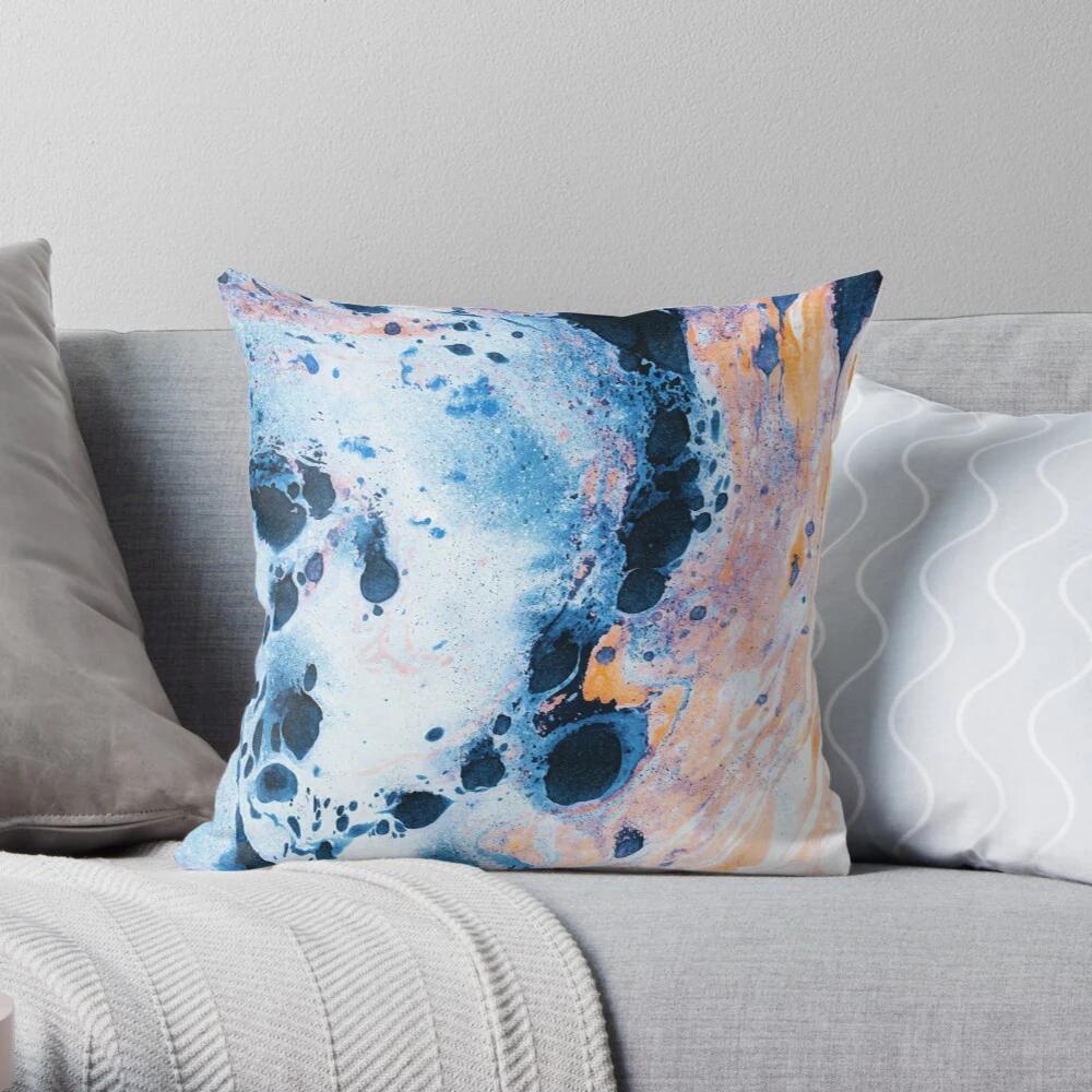 Simple Bedroom Living Room Decoration Sofa Bed Pillowcase Abstract Human Animal Flower Pattern Home  Cushion Cover