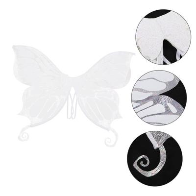 Halloween Costume Fairy Wings Sparkling Dress Up Wings Novelty Fairy Costume for Woman for Adults Girls
