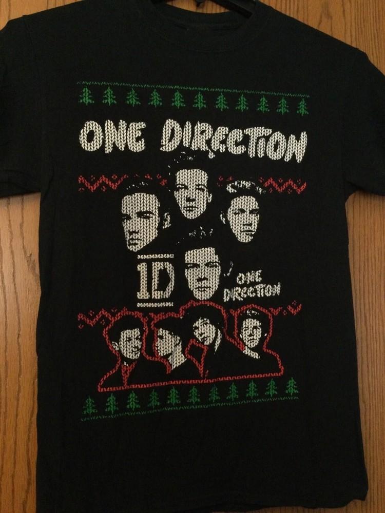 New One Direction Ugly Christmas Gift For Fans Unisex S-5XL Shirt DM801 Unisex T-Shirt S
