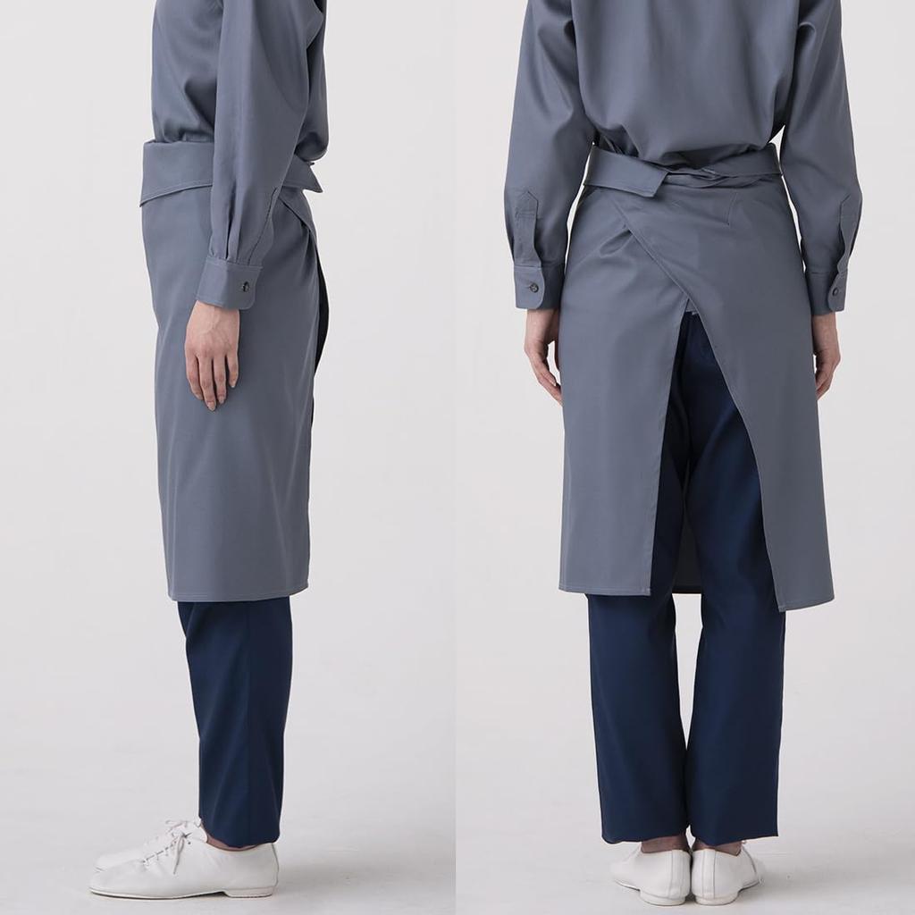 Seven Uniform QT7374-0 Waist Apron, White, Free Size