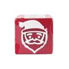 Rubber Cube Stamp for Child 4 Sides Festive Christmas
