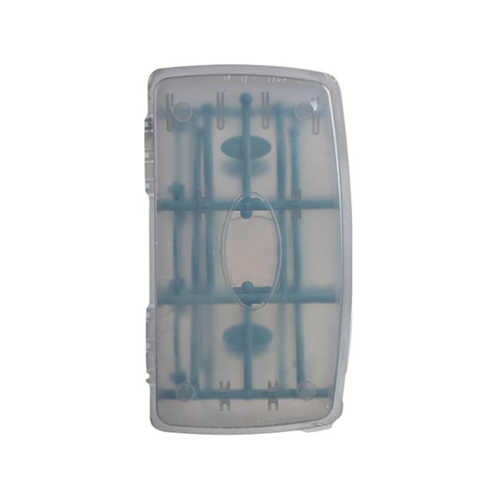 

Collapsible Travel Bottle Drying Rack with Cover Folding Draining Rack Water Bottle темно-синього кольору