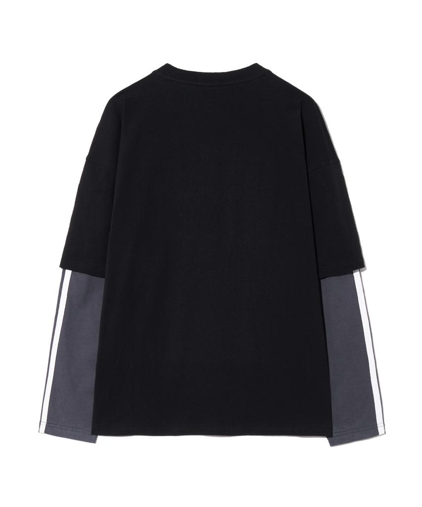 PHYSICAL DEPARTMENT Starball Layered Long Sleeve_Black