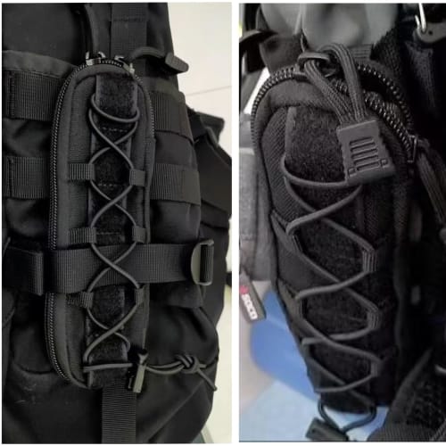 Azarxis Military Molle Knife Case, Knife Cover, Holder, Storage Pouch, Knife Sheath, EDC Pouch, Utility Pouch for Airsoft, Tactical, and Outdoor Use (