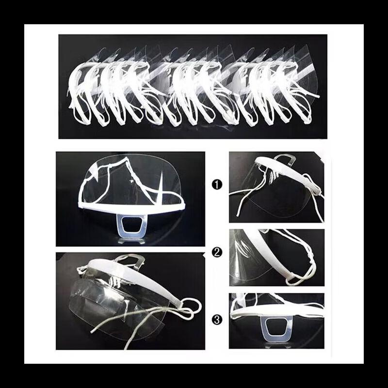 NHZHIW Chef Transparent Masks