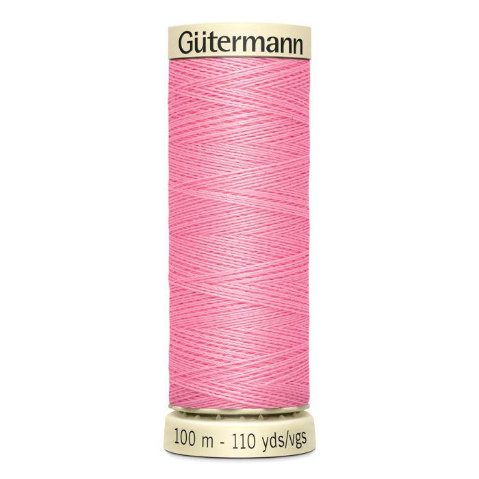 Fil à coudre 100% polyester Gutermann 1 Bobine - Att 758 - rose clair
