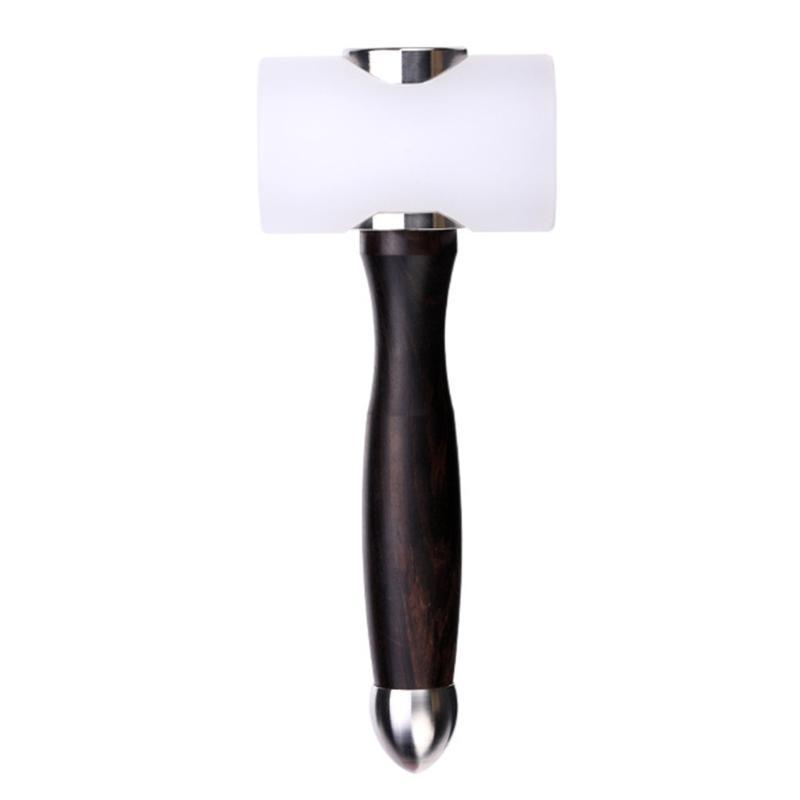 652F Handle Hammer Leathercraft Carving Hammer T-shape Hammer Practical Leather Carving Hammer Leather Craft Tool