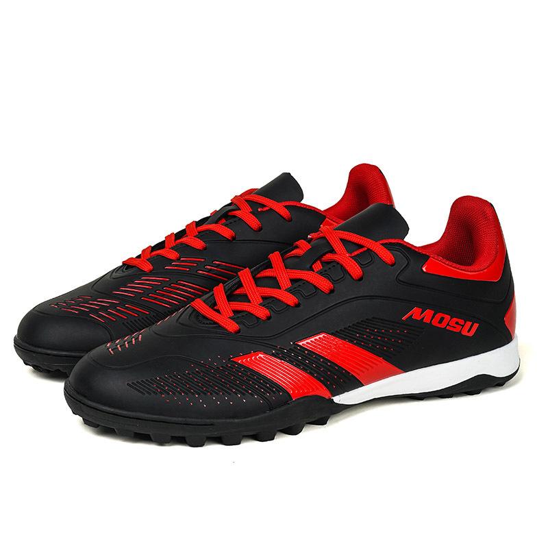 

Football shoes high-top youth training shoes long nails TF broken nails artificial flat professional training shoes one piece 2025 45