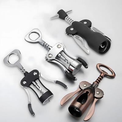 Red Wine Bottle Opener Household Multi-function Wine Starter Stainless Steel Wine Beer Bottle Starter Wine Opener Household Supp