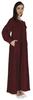 Bimba Women's  Abaya  Islamic Prayer Dress With  Hijab Scarf  Cuff On Sleeve  Muslim