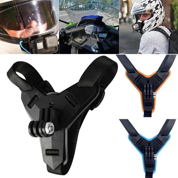 1PC Full Face Helmet Chin Mount Holder Motorcycle Bracket Mount Action Camera