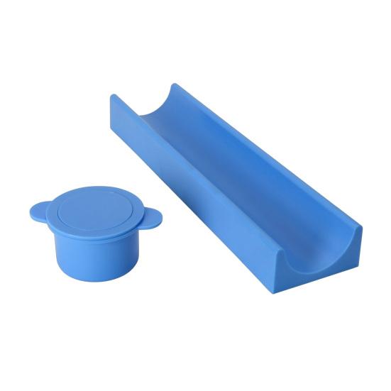 

3Pcs Round Cookie Cutter Set Non-Stick Waffles Biscuit Pastry Molds for Baking Dishwasher Safe Essential Kitchen Tool for DIY Cookies Sandwiches синий