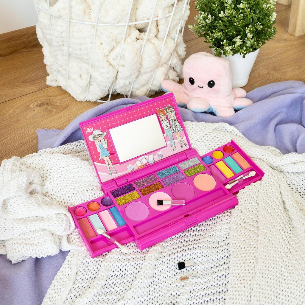 Set de Cosméticos para Maquillaje Infantil Maletín Espejo Maquillaje