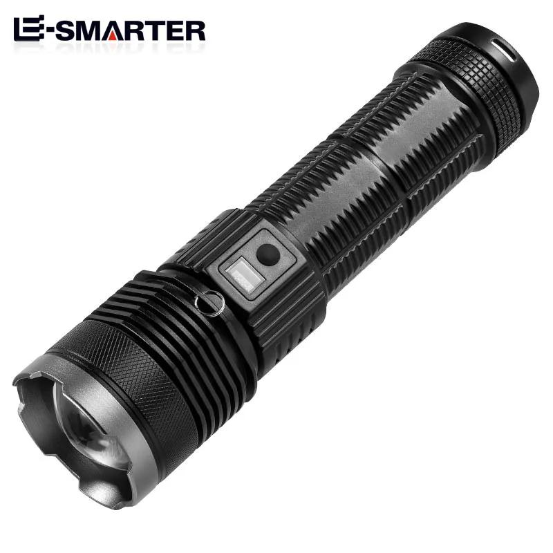 High Power Upgrade Laser LED Flashlight USB Charging Zoom Aluminum Alloy Leadership Torch Best Camping Outdoor Flashlight