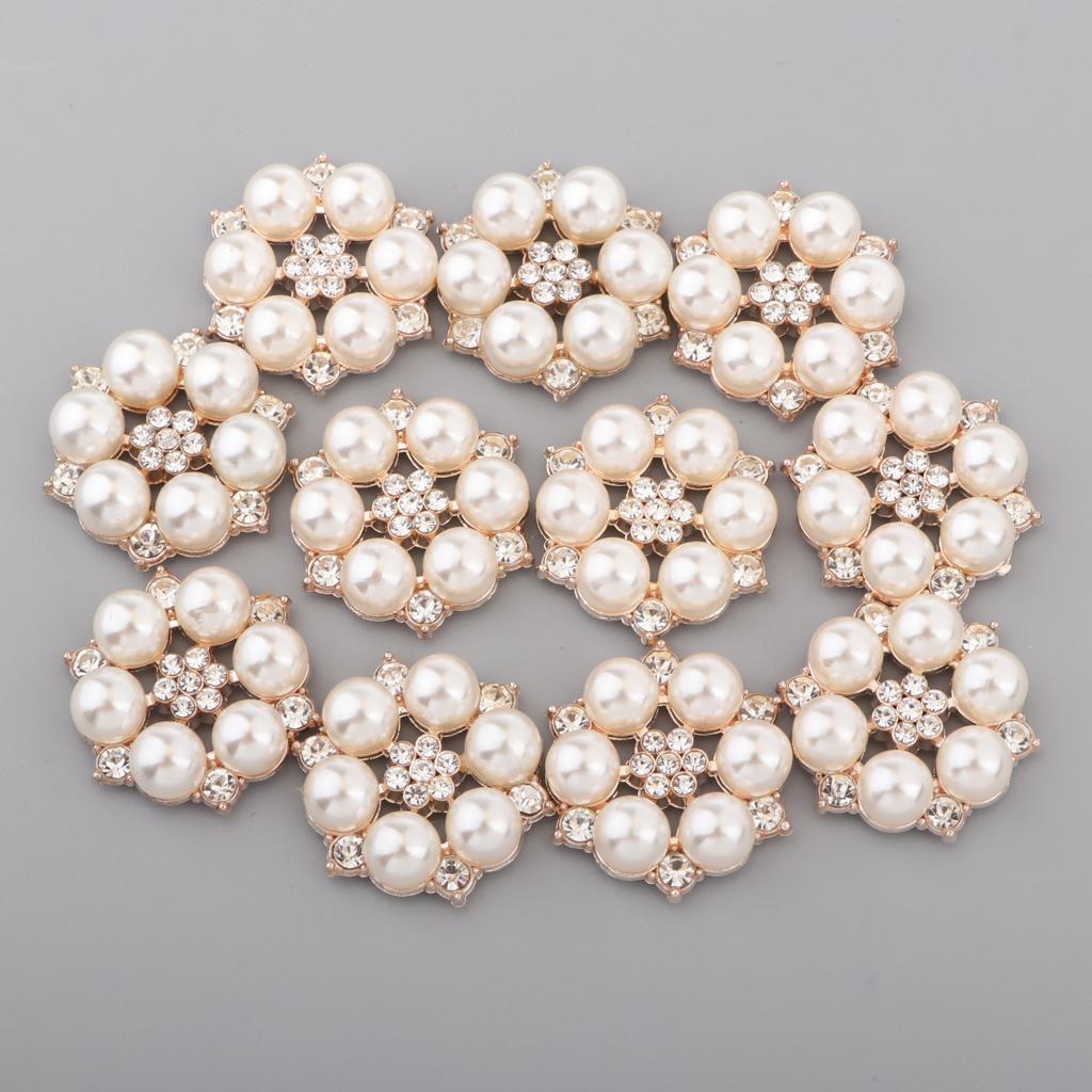 

Flatback Rhinestone Buttons Decorative Gold Button Covers Sewing Accessories for Clothes for Party Dress DIY золотий