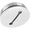 KUIDAMOS Boat Fuel Cap, Marine Gas Polished Stainless Steel Beautiful for Trucks for Caravans(50MM)