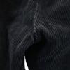 OLD 80s Vintage Black Corps Corduroy Pants Black Logger Pants Men's Used