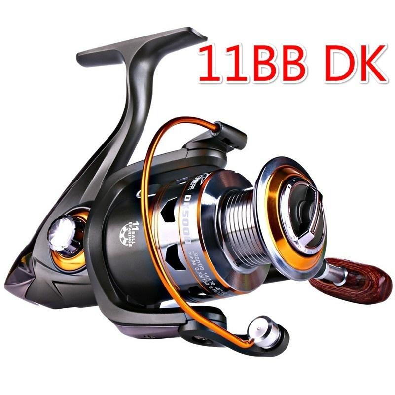 Sougayilang fishing reel 13+1Bb Poids Léger Ultra Lisse aluminium Spinning poisson