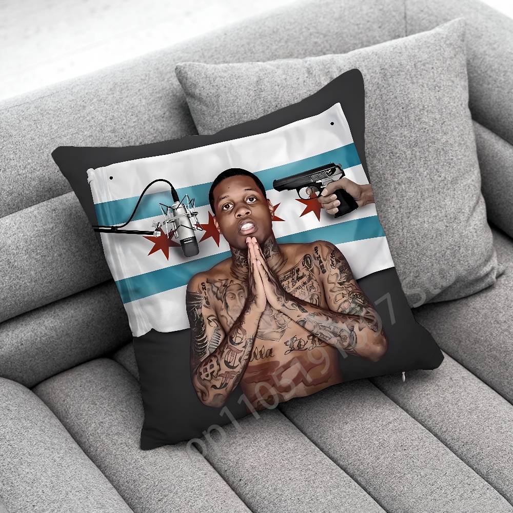 L-Lil Durk Deep Thoughts Throw Pillow Case For 50cm 30cm 55cm 45*45cm 40cm Square Bed Pillowcase Cover