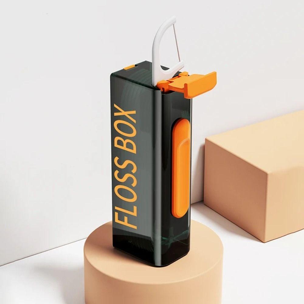 Reusable Automatic Pop-Up Dental Floss Box Automatic Pop-Up Dental Floss Pick Dispenser  Restaurant