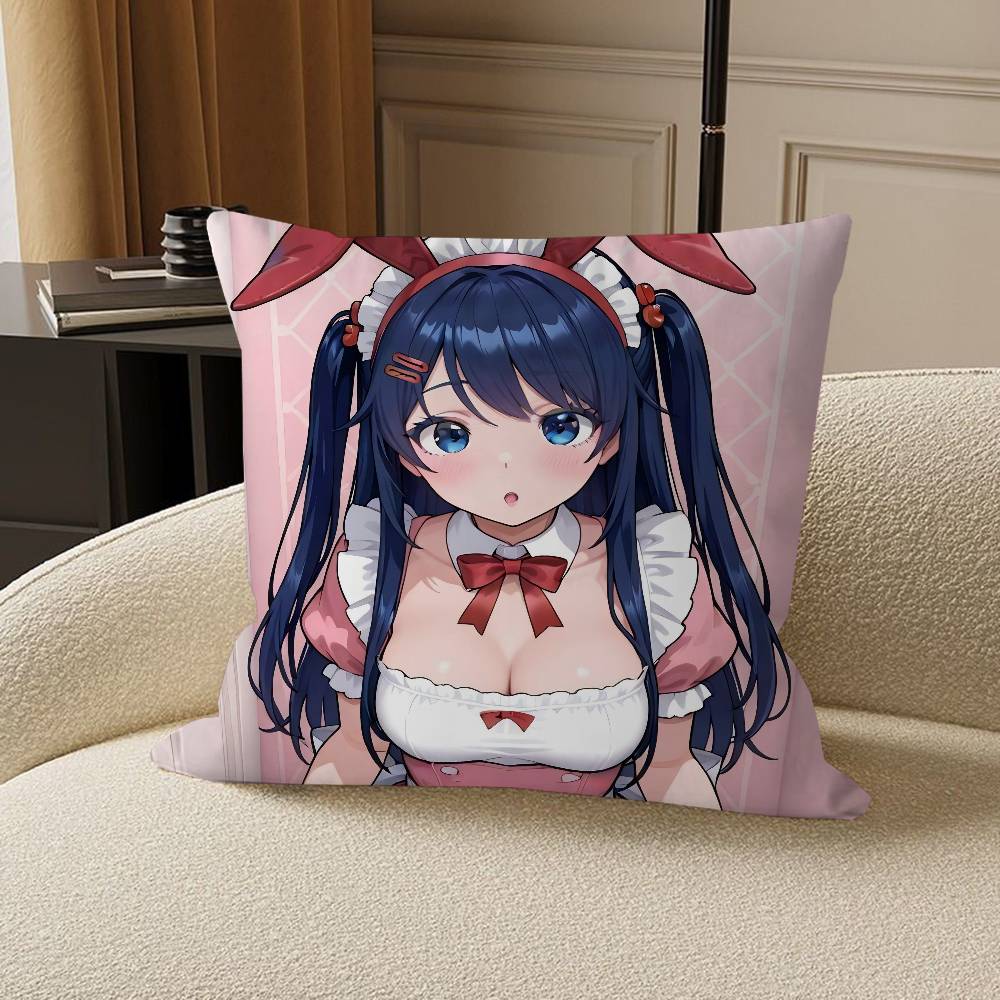 Cute M-MiSide MitaS Game Pillow Anime Pillow Sofa Bed Head Pillow Cover Cushion Cover 45x45 Cm Fashion