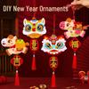 DIY Chinese New Year Lion Dance Decor Set