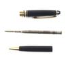 Very Good MONTBLANC Ballpoint pen Meisterstck White Star Twist Type Black gold mens Used
