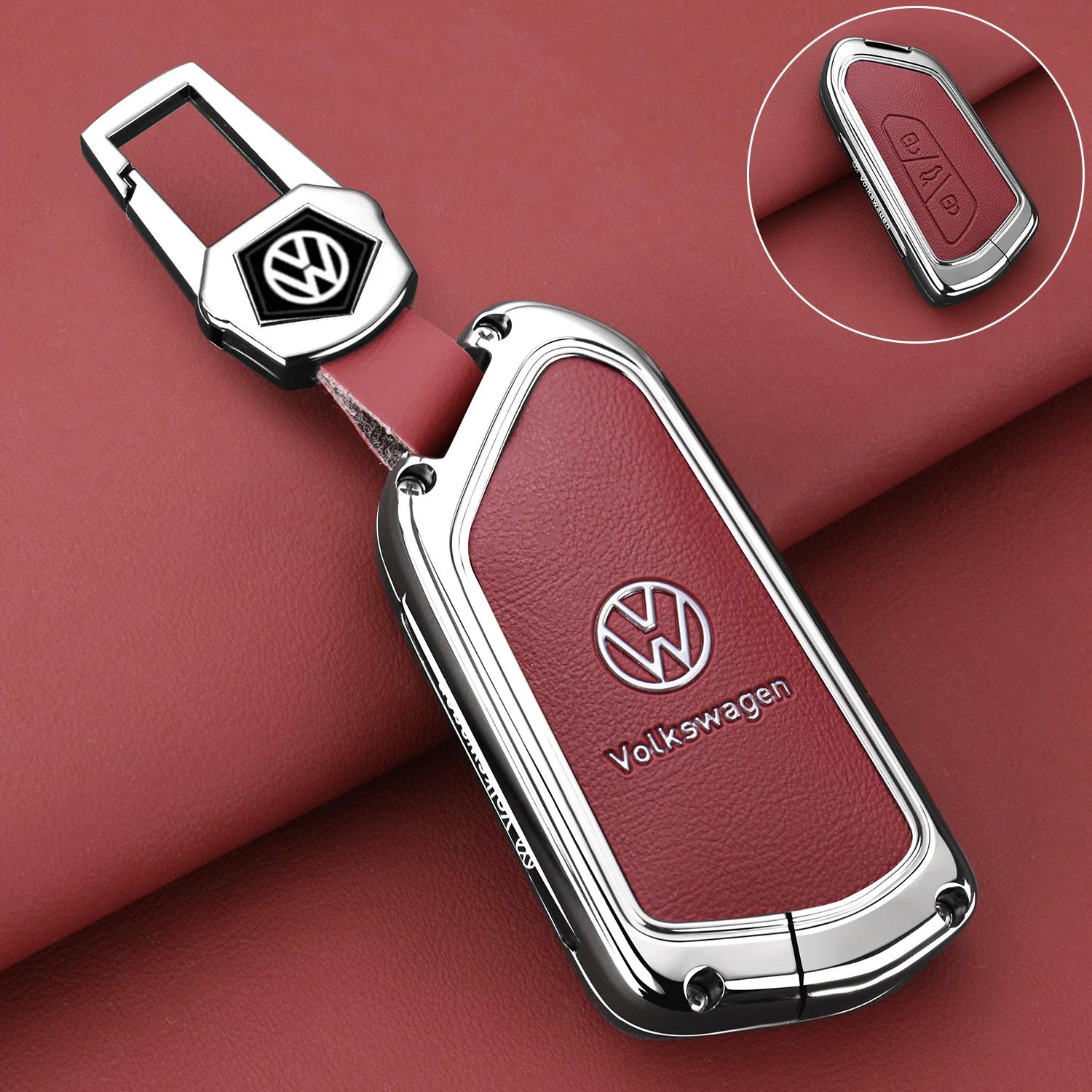 

For VW Car Key Cover Fob Case Shell Bag Accessories For VW Volkswagen Golf 8 MK8 ID3 ID4 Cupra 2020 Skoda Octavia A8 SEAT Leon
