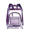 Large Capacity Transparent Backpack for High School Girls - Durable PVC Design.