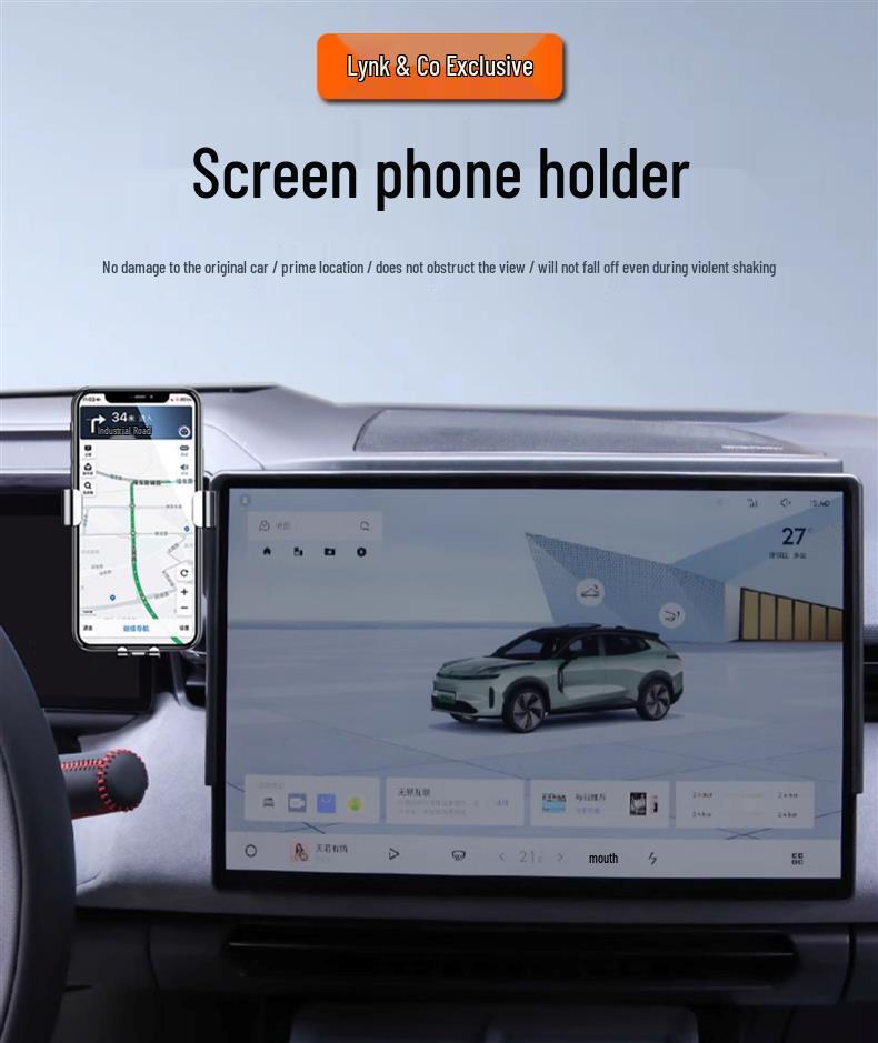 Exclusive Car Mount for Lynk & Co 08 2025 Model: 08PLUS Navigation Mount by EMP Auto Accessories