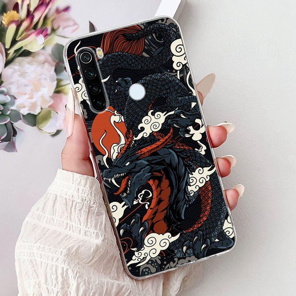 

Transparent Soft Slim Phone Case For Xiaomi Redmi Note 8 Pro Note 8t Note8 Back Cover Luxury Girly Fashion Flower Cartoon Coque Redmi Note 8t