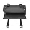 Retro Motorcycle Saddle Bags Black/Brown Leather Motorbike Side Tool Tail Bag PU Luggage Borsello Moto for Harley Universal