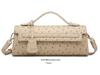2025 European & American Snake Print PU Clutch: High-Quality Fashion Handbag, Shoulder, Crossbody Bag for Women