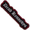 Dead Kennedys Text Logo Iron On Patch