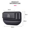 Multifunction Car Seat Gap Leak-proof Storage Bag For Nissan X-trail Qashqai Note Juke leaf Sentra Patrol Auto Accessories