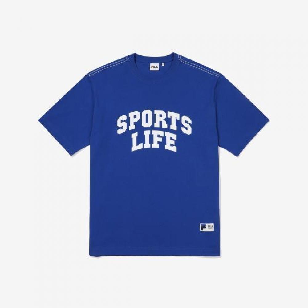 

Fila SporTslife Arch Logo T shirT Blue/95