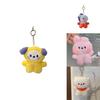 Cute Korean Ins Trend Popular Mini Plush Doll Pendant Cartoon Bag Decoration Gift Pearl Velvet Fill Material Not Multifunctional
