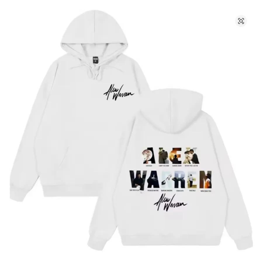 Alex Warren Tour 2026 Oversized Women/Men Hoodie Sweatshirt Y2K Streetwear Hip Hop Pullover Hooded Jacket Casual Tracksuit193