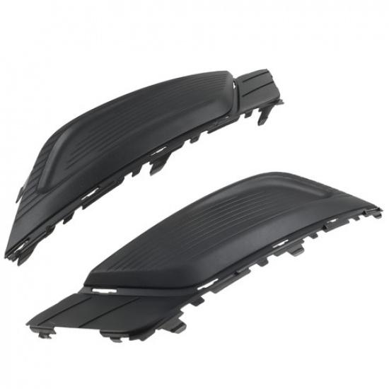 Front Driver & Passenger Side Fog Light Cover Set for 2017-2018 Ford Fusion