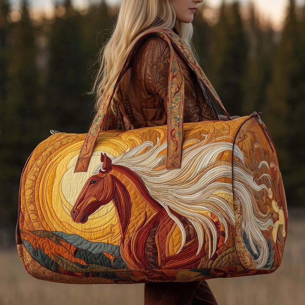3D Horse Series Travel & Yoga Handbag for Women - Fashionable Print