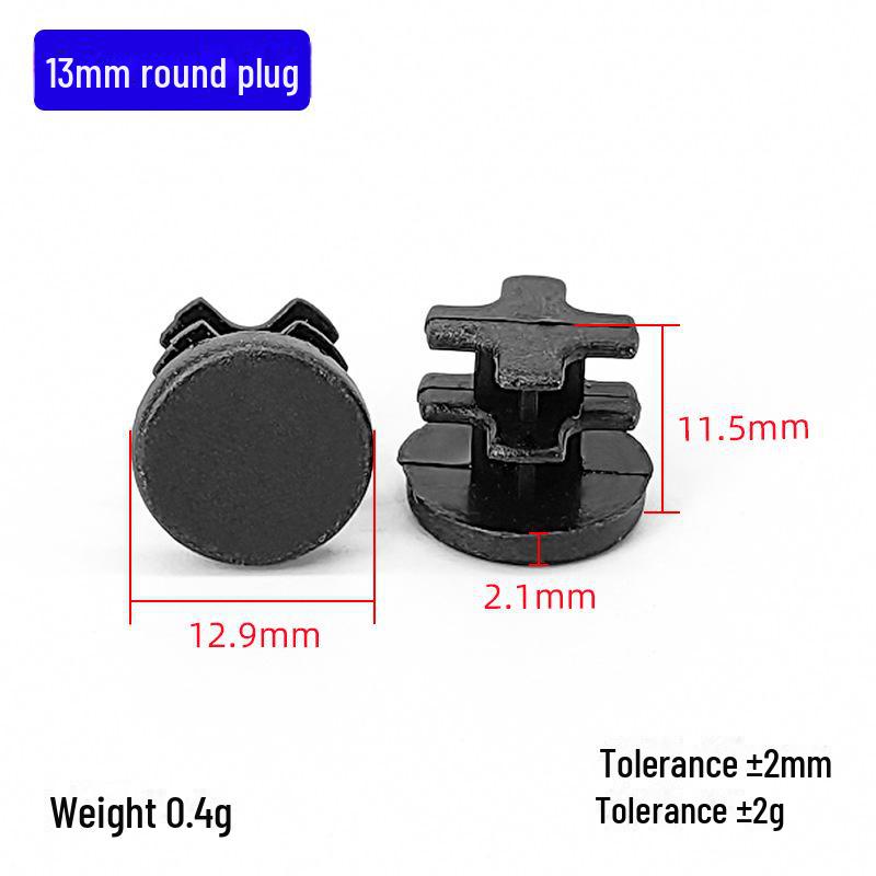 

Diyami Усиленная круглая трубка Пластиковая пробка для ног 13mm
