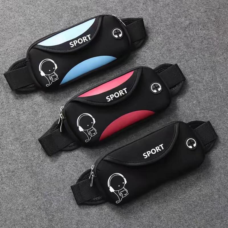 Ультратонкая спортивная поясная сумка для бега