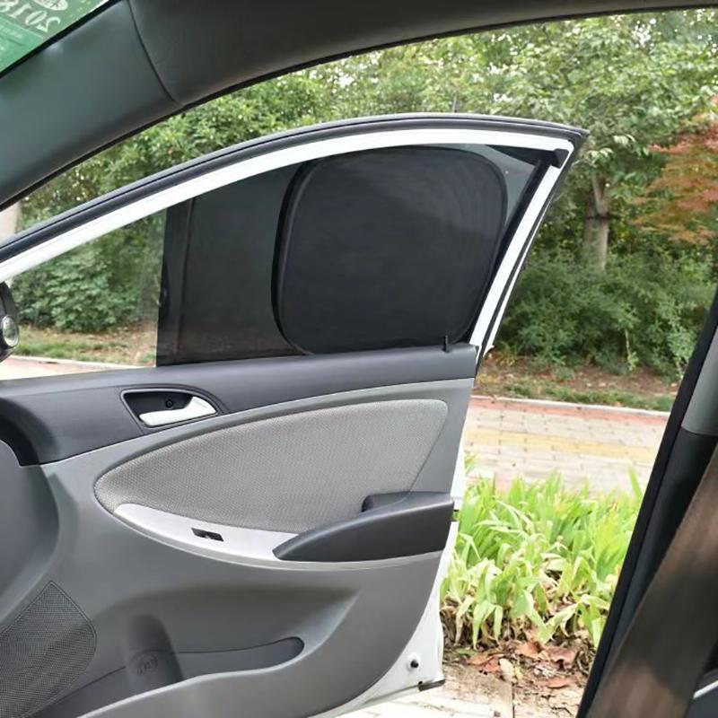 1Pair Car Sunshade Covers Universal Anti-Uv Windscreen Folding Visor Auto Side Window Sun Shade Protector Car Accessories